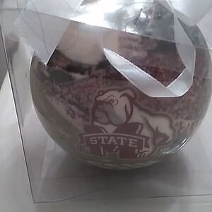 Mississippi State Ornament 